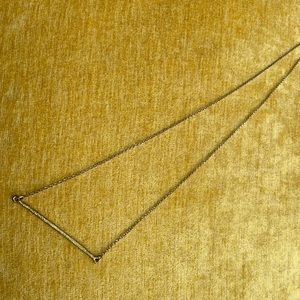 N3438 Underlined Bar Necklace